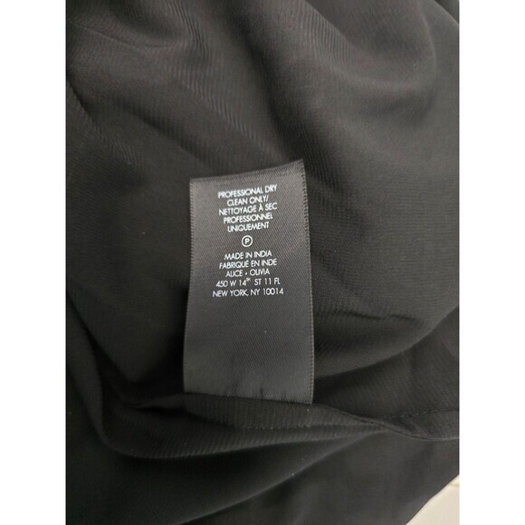 $440 Alice + Olivia Holden Embroidered Cold Shoulder Dress Large L - Picture 15 of 16